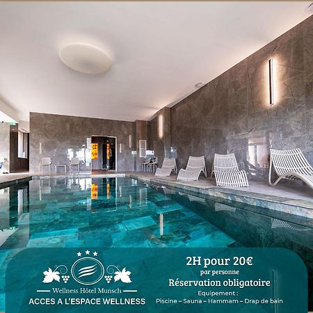 Hotel Munsch Restaurant & Wellness, Colmar Nord - Haut-Koenigsbourg Saint-Hippolyte  Esterno foto